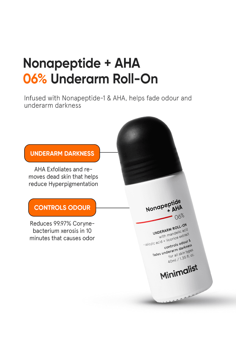 Minimalist Nonapeptide +AHA06% Roll on