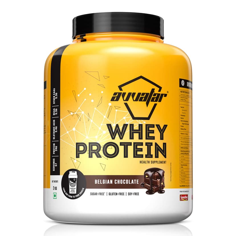 Avvatar Whey Protein | 2 Kg | Belgian Chocolate