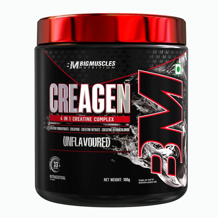 Bigmuscles Nutrition Creagen  (Unflavoured) | 100g
