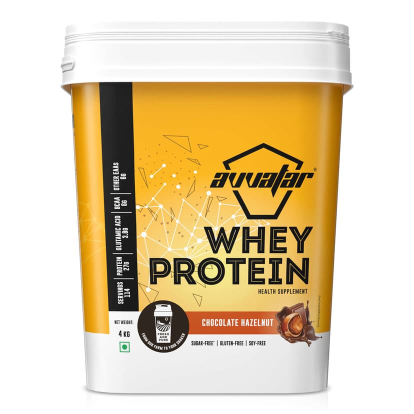 Avvatar Whey Protein | 4 Kg | Chocolate Hazelnut