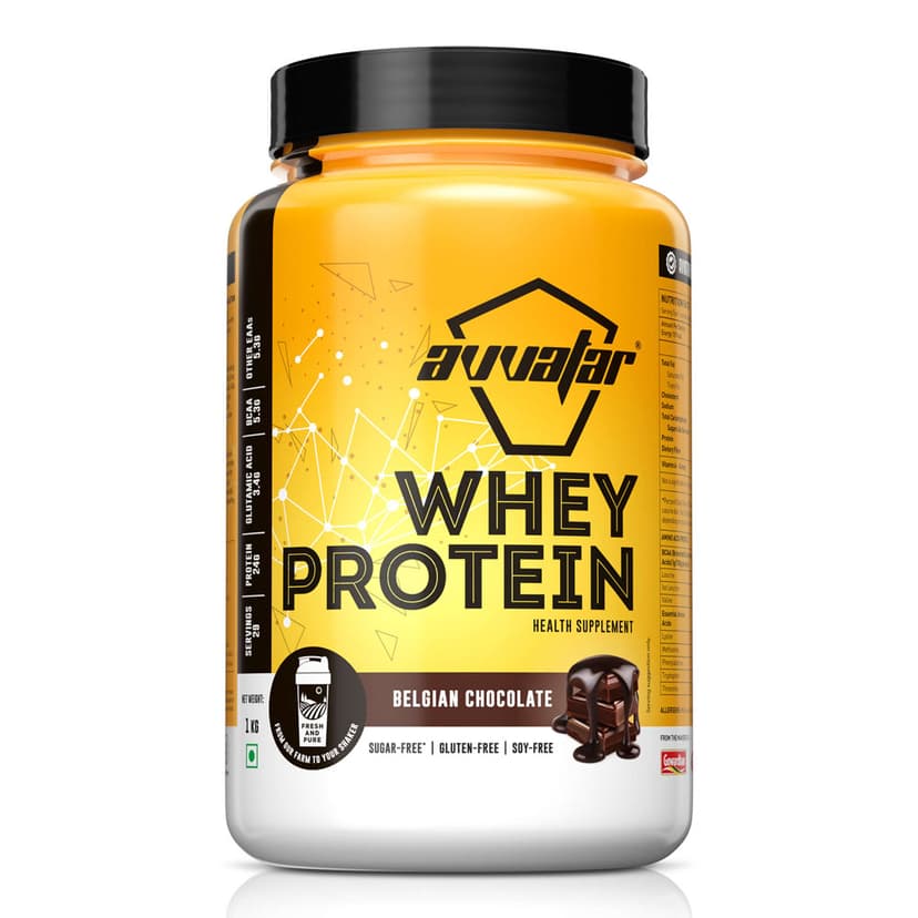 Avvatar Whey Protein | 1 Kg | Belgian Chocolate
