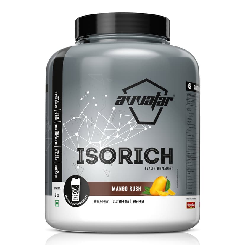 Avvatar Isorich Protein | 2 Kg | Mango Rush Flavour