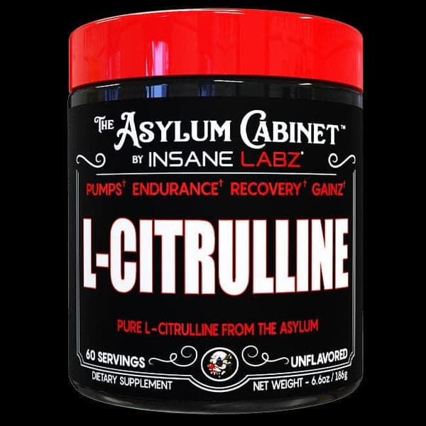 Insane labz Asylum Cabinet L-Citrulline 60 servings 500gr 