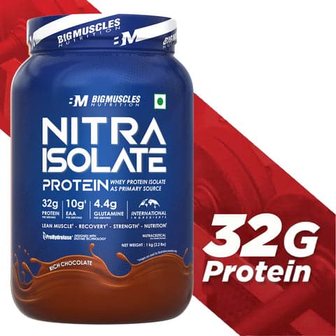 Nitra Isolate Whey Protein rich chocolate 1kg