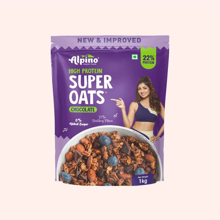 High Protein Super Rolled Oats Chocolate