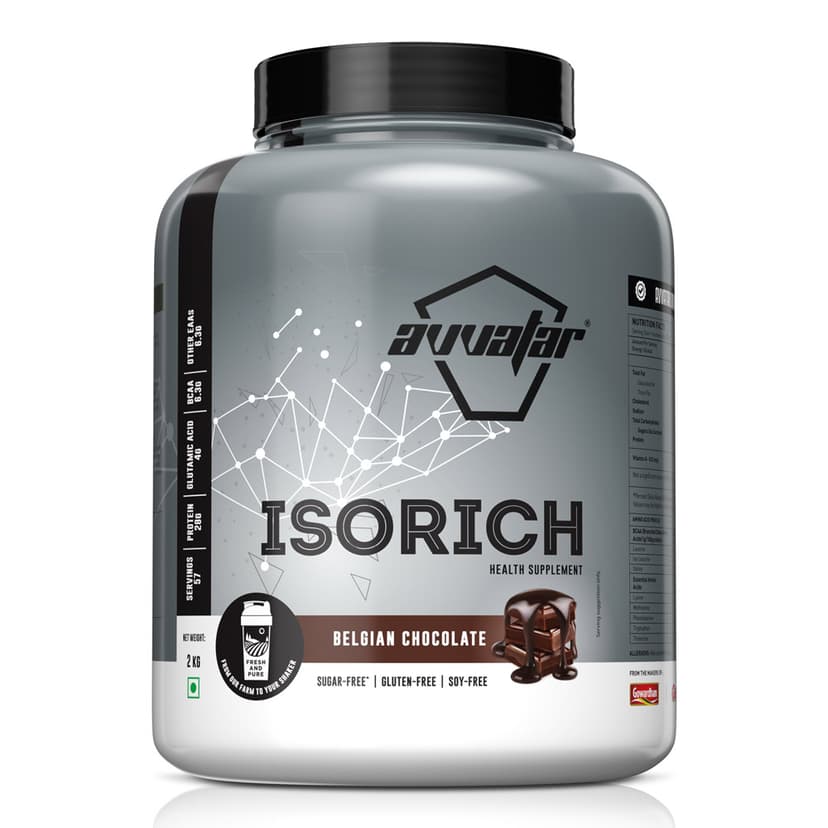 Avvatar Isorich Protein | 2 Kg | Belgian Chocolate