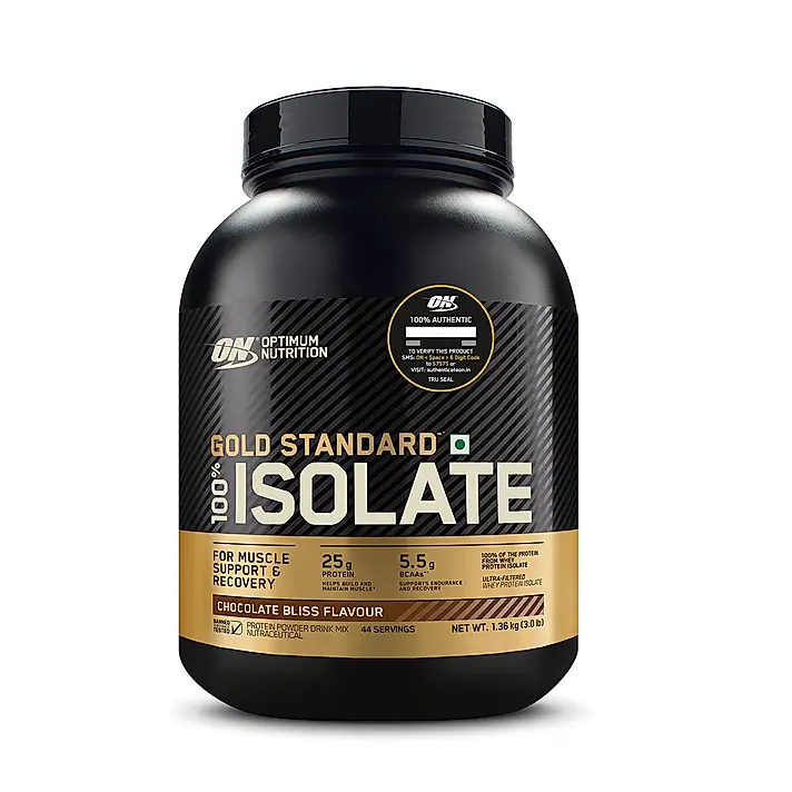 ON Gold Standard 100% Isolate | Chocolate Bliss - 1.36kg | 3 lbs