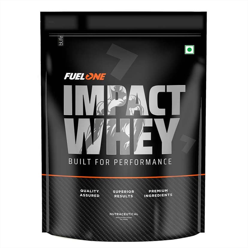 Fuel One Impact Whey Protein, 1 kg (2.2 lb) Chocolate