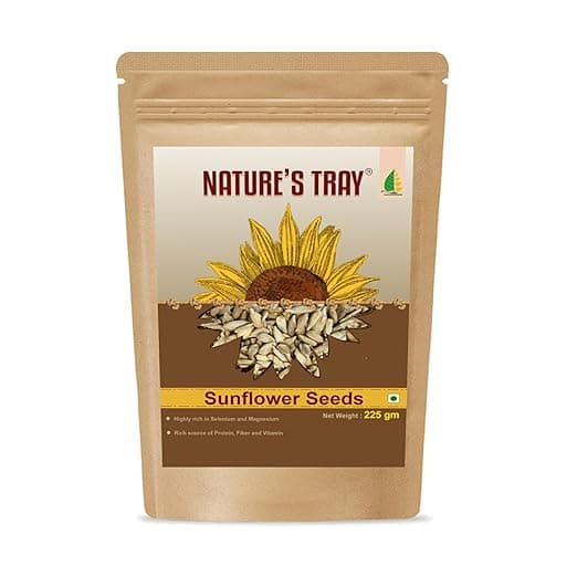 NATURE'S TRAY Raw Sunflower Seeds |225 gm