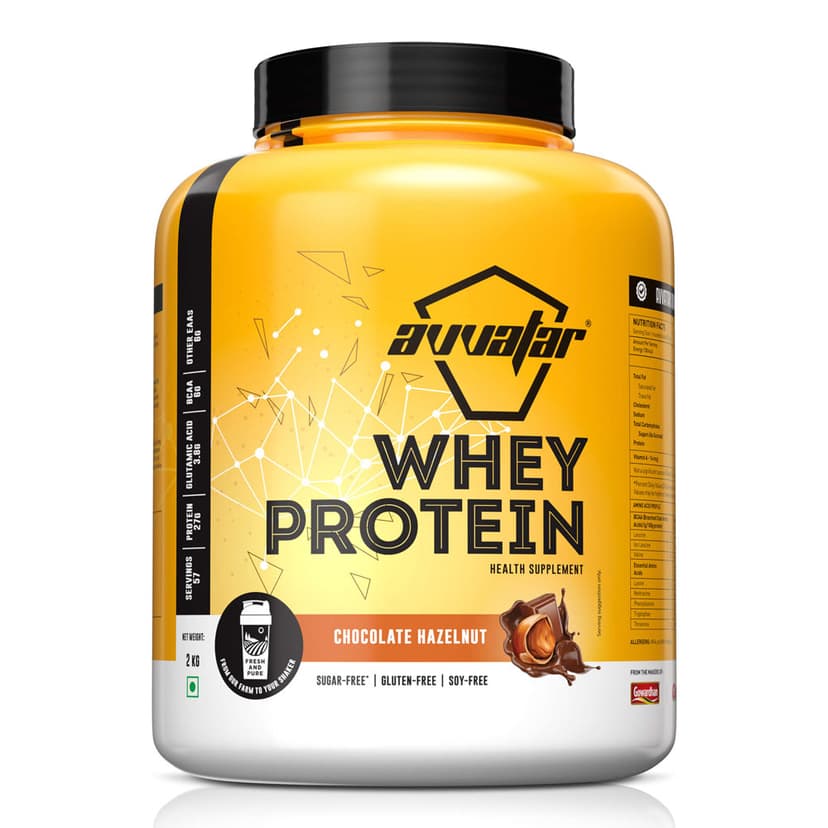 Avvatar Whey Protein | 2 Kg | Chocolate Hazelnut