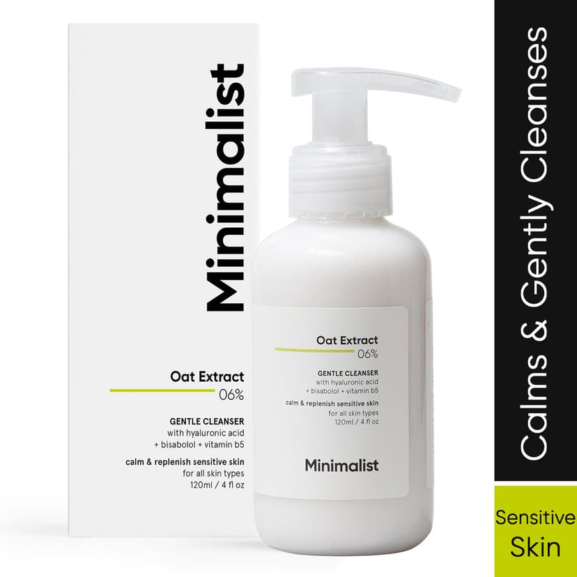 Minimalist Oat Extract 06% Gentle Cleanser 